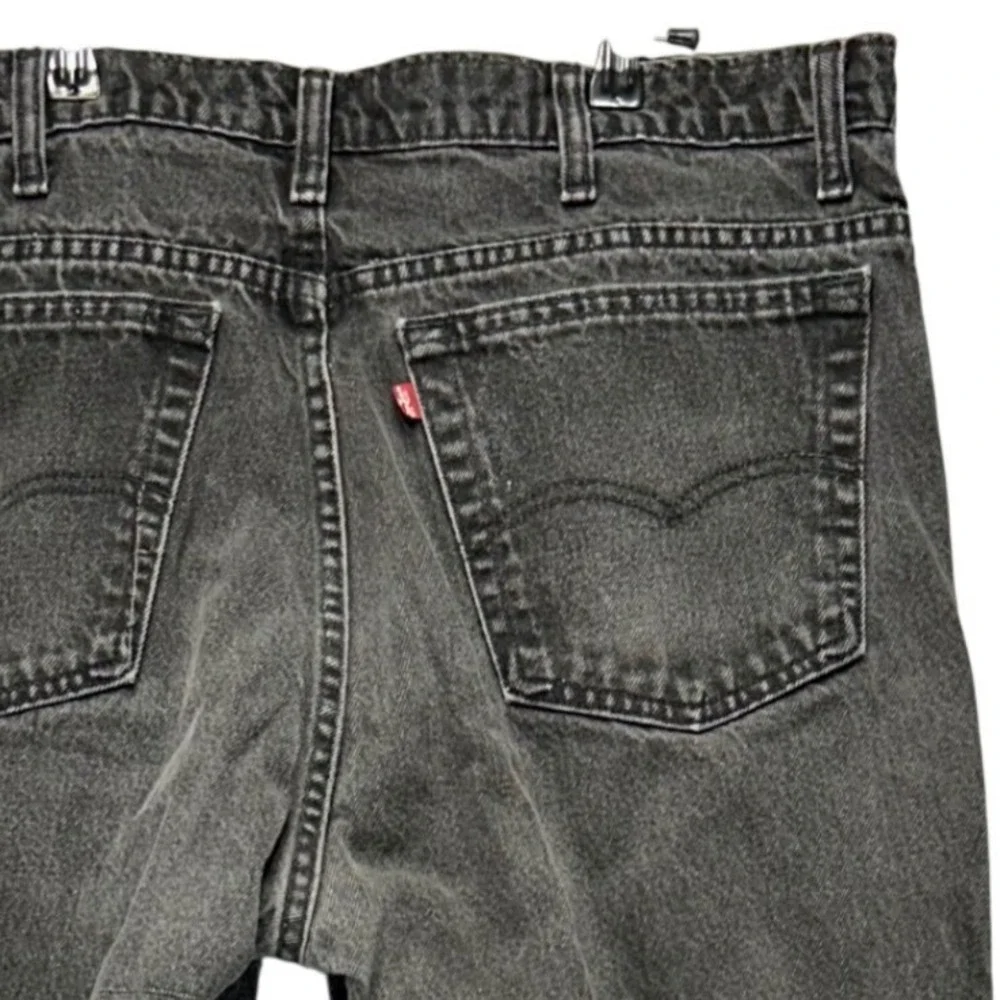 Vintage Levi's‎ Jeans 505 Mens 40x32 Black Cotton 80's Aesthetic Made in Canada